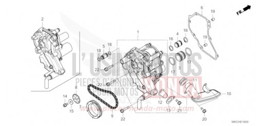 POMPE A HUILE GL1800DAM de 2021